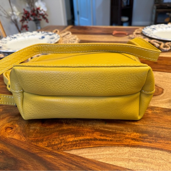 Pomelo 🦄 Mini Zipper Crossbody Tote Bag Yellow Purse Spring Fit NEW - Picture 7 of 9